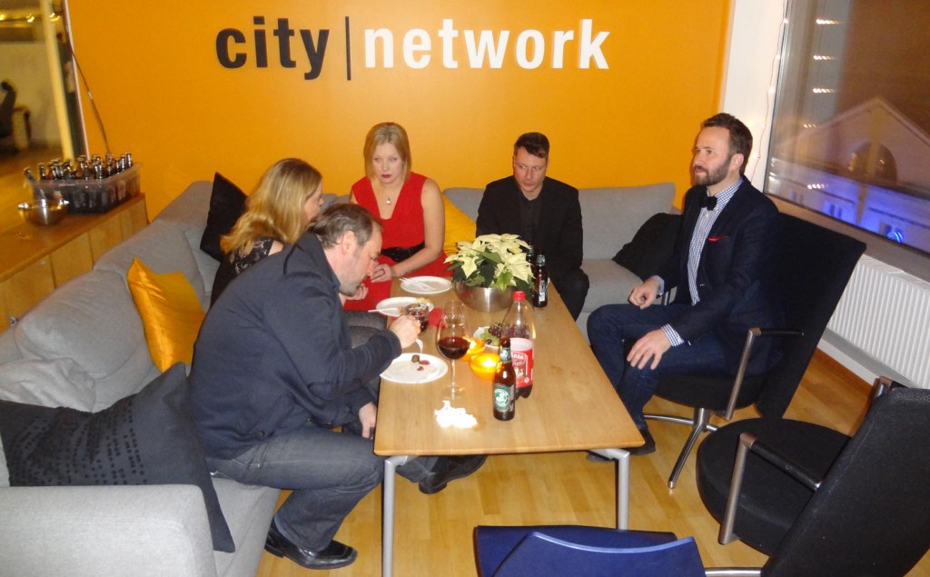 Julfest hos City Network och Social Factory