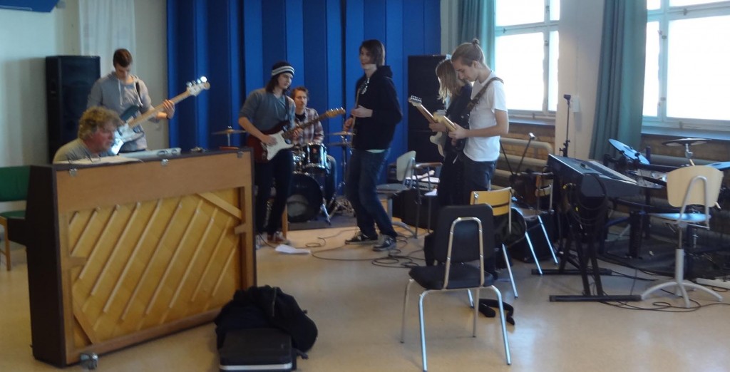 Musiklinjen på Törnströmska gymnasiet
