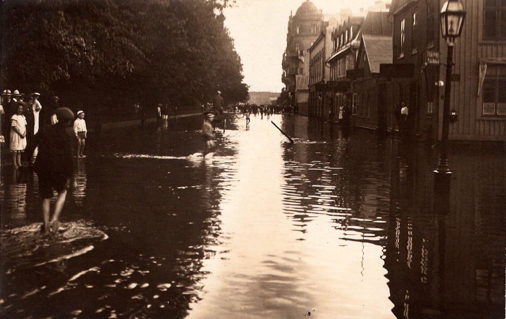 Översvämning för 100 år sedan