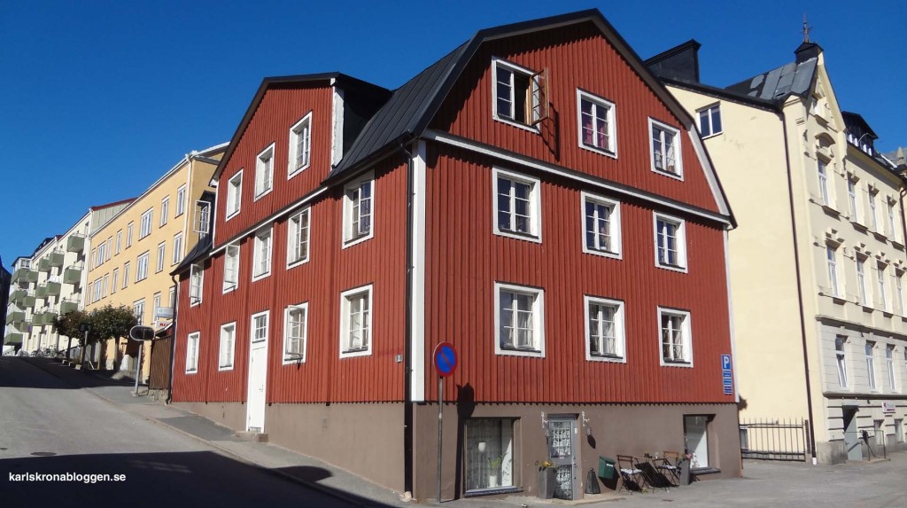 "Huset som Gud glömde" på Västra Vittusgatan