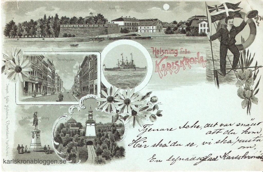 Gruss aus Karlskrona 1899