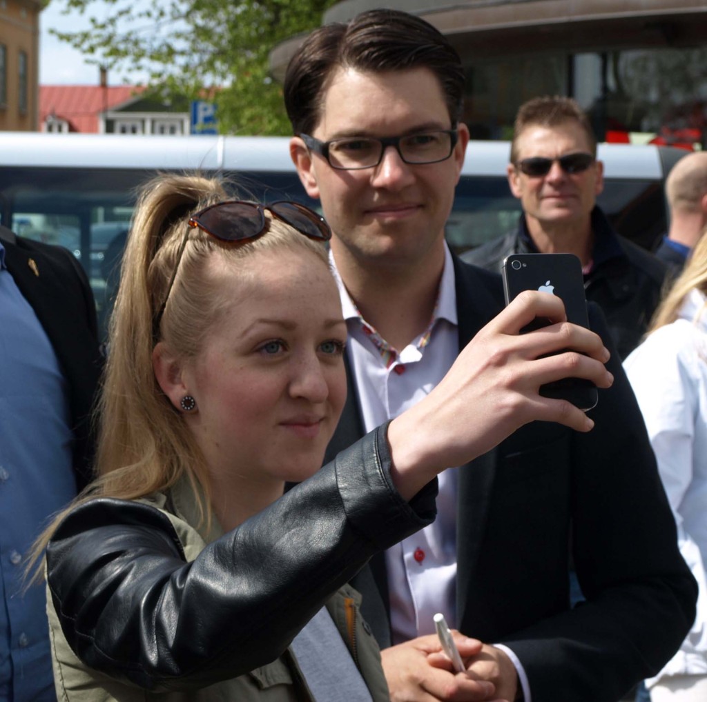 "Selfies" med Jimmie Åkesson