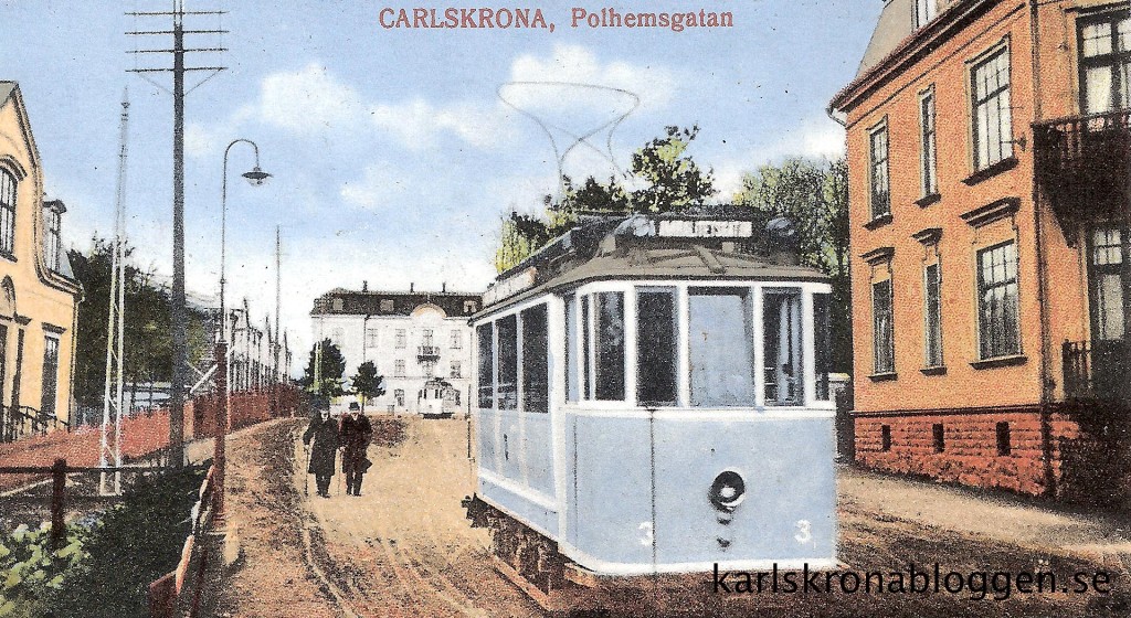 Spårvagn på Polhemsgatan