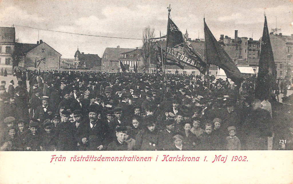 Demonstration 1 maj 1902