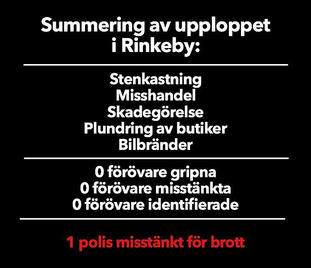 Upploppen i Rinkeby