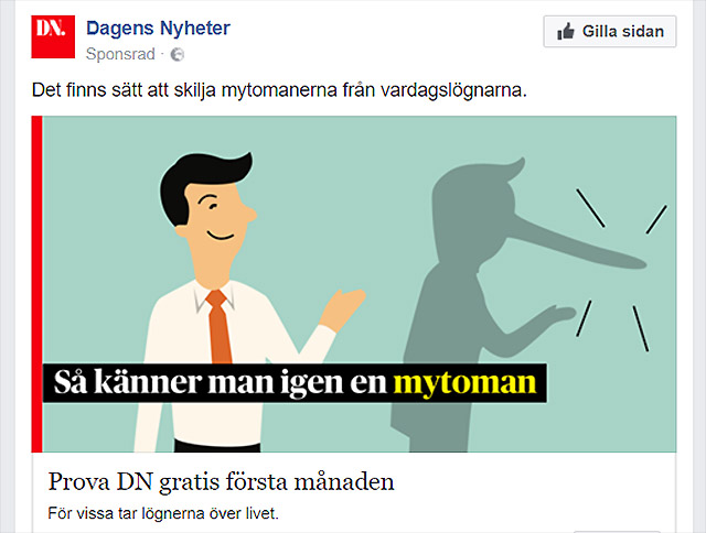 Självmål av Dagens Nyheter