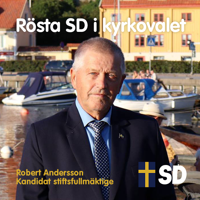 Kryssa Robert Andersson till Stiftsfullmäktige i Lund den 17 september 2017